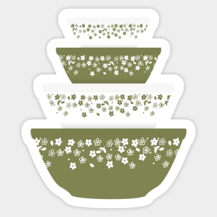 Pyrex Crazy Daisy Sticker